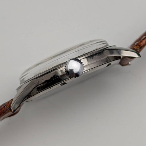 British vintage Benson mechanical wristwatch CYMA Move metal case good operation